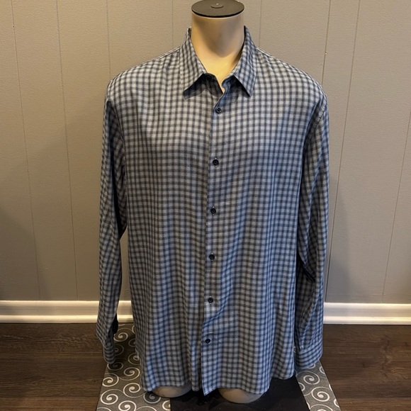 Z Vince. Men’s XXL Classic Fit Casual Button Down Shirt Soft - Picture 1 of 6